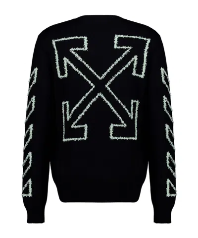 Off-white Sweater Men In Black