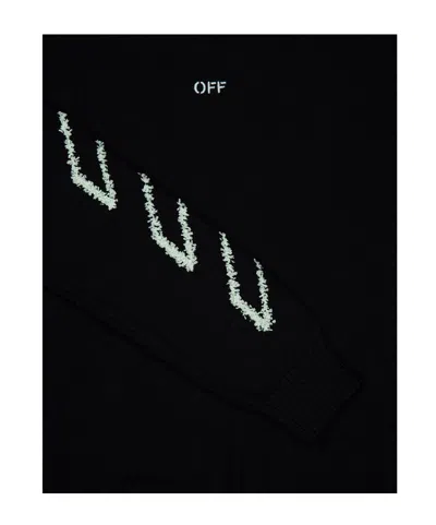 Off-white Sweater Men In Black