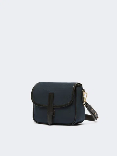 Weekend Max Mara Flap Shoulder Bag In Blue