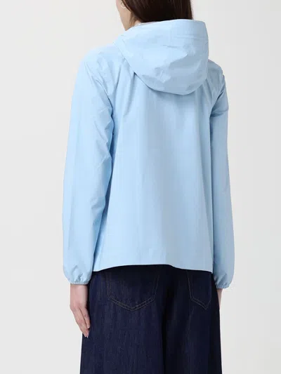 K-way Marguerite Stretch Dot Jacket In Blue