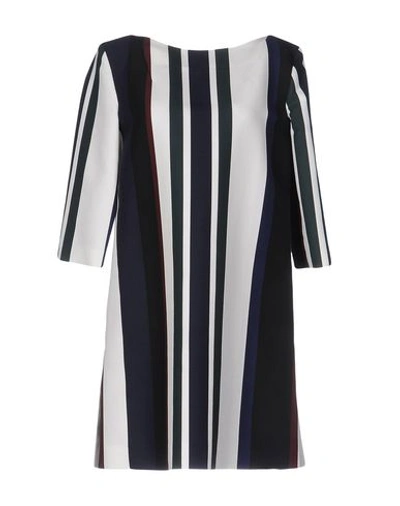 Shop Marni Short Dresses In Dark Blue