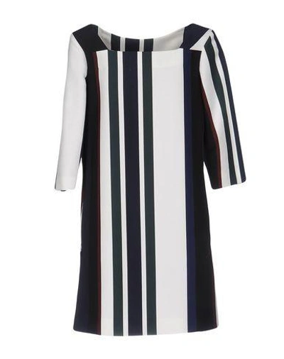 Shop Marni Short Dresses In Dark Blue