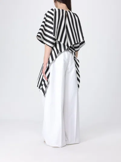 Jacquemus Womens Jacquard Medium Stripes Moisson Striped Cotton And Silk Tunic In Multi