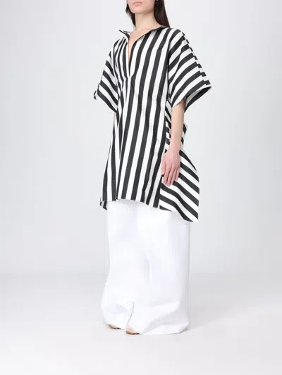 Jacquemus Womens Jacquard Medium Stripes Moisson Striped Cotton And Silk Tunic In Multi