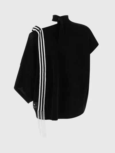 Y-3 Stripe Panel Top In Black