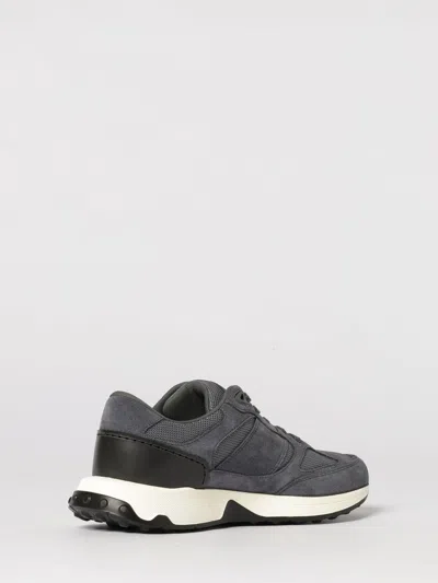 Tod's Mesh Panelled Lace-up Sneakers In Black