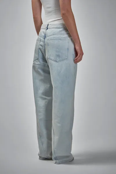 Alaïa Twisted Jeans In Blue