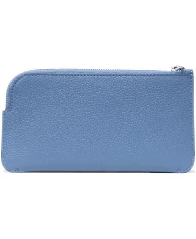 Kate Spade Zippy Mini Card Case In Blue