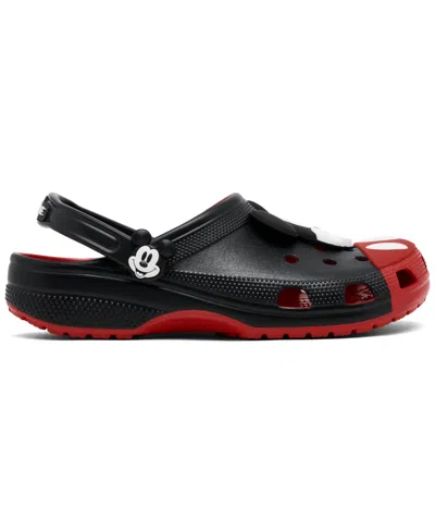 Crocs X Disney Mickey Mouse Classic Clogs In Black