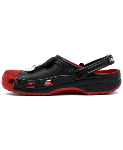 Crocs X Disney Mickey Mouse Classic Clogs In Black