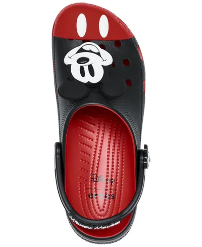 Crocs X Disney Mickey Mouse Classic Clogs In Black