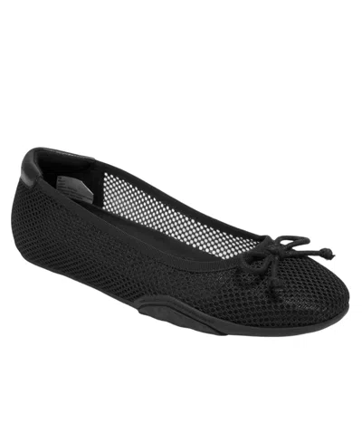 Aerosoles Onyx Mesh Ballet Flat In Black