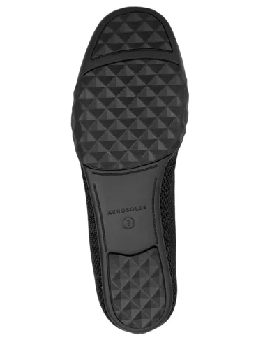 Aerosoles Onyx Mesh Ballet Flat In Black