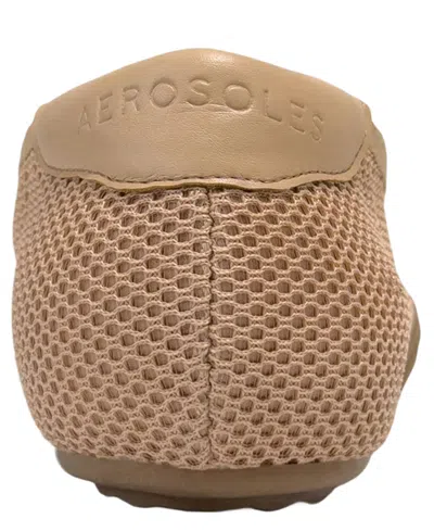 Aerosoles Onyx Mesh Ballet Flat In Brown