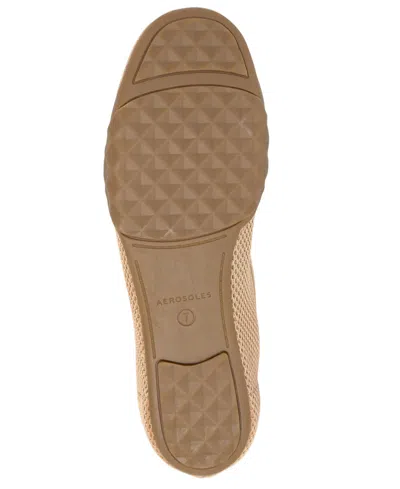 Aerosoles Onyx Mesh Ballet Flat In Brown