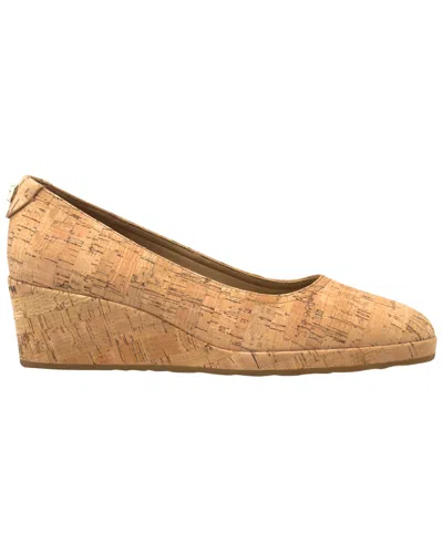 Aerosoles Roma Wedge Pump In Brown