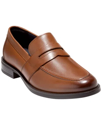 Cole Haan Newmark Grand Penny Loafers British In Brown