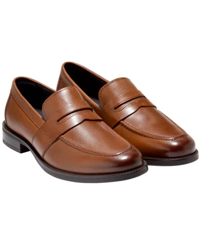 Cole Haan Newmark Grand Penny Loafers British In Brown