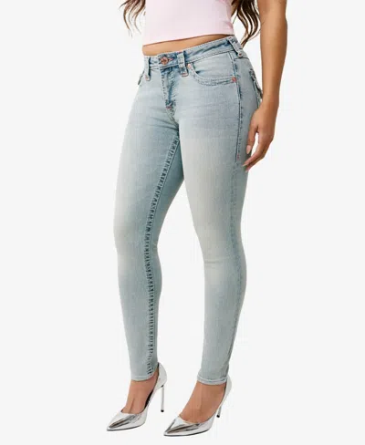 True Religion Jennie Skinny Jeans In Blue