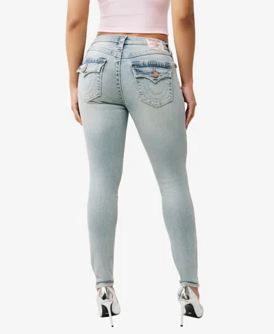 True Religion Jennie Skinny Jeans In Blue