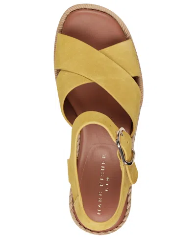 Marc Fisher Ltd Pasion Espadrille Ankle Strap Platform Wedge Sandal In Multi