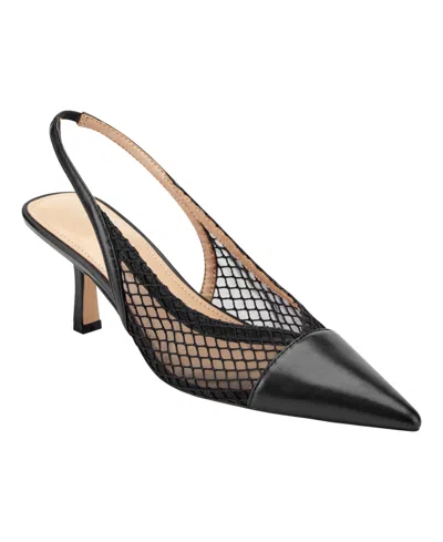Marc Fisher Ltd Gipsi Pointed Toe Slingback Pump In Black