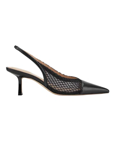 Marc Fisher Ltd Gipsi Pointed Toe Slingback Pump In Black
