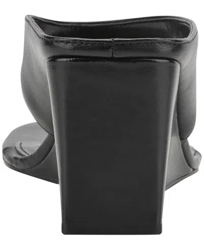 Marc Fisher Ltd Udena Wedge Flip Flop In Black