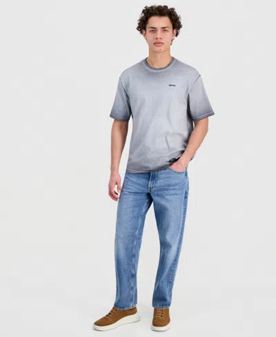 Guess Men's Basic Logo T-shirt In Gray