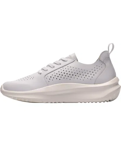 Clarks Solevana Style Sneaker In White