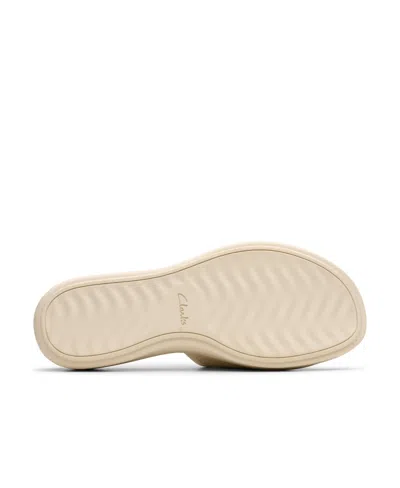 Clarks Drift Twist Wedge Sandal In Neutral