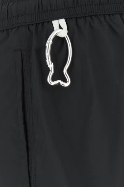 Fedeli Drawstring Swimming Shorts In Black