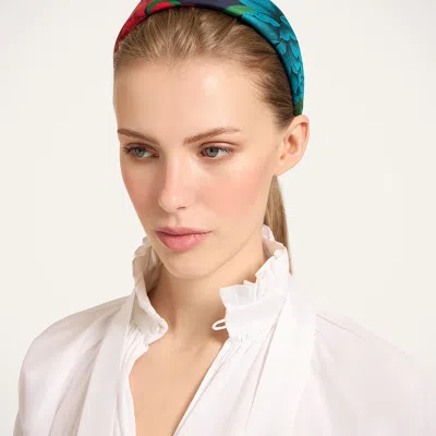 La Doublej Flat Headband In White