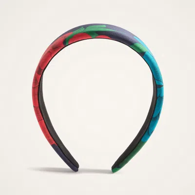 La Doublej Flat Headband In White