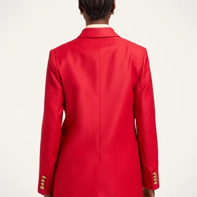 La Doublej Jagger Jacket In Red