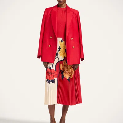 La Doublej Jagger Jacket In Red