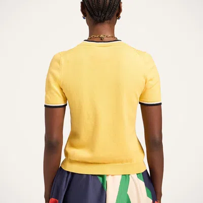La Doublej Busy-bee Tee In Yellow