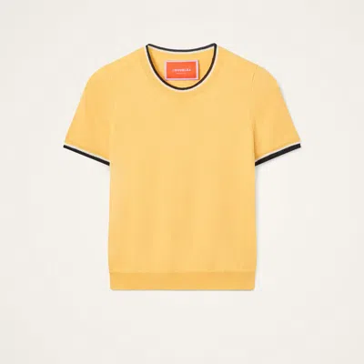 La Doublej Busy-bee Tee In Yellow