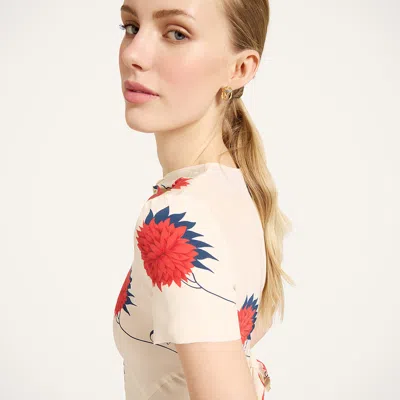 La Doublej Chignon Top In Multi