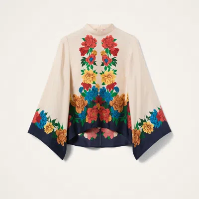 La Doublej Make An Exit Top In Multi