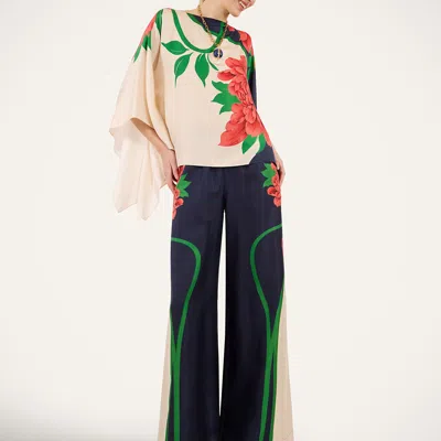 La Doublej Palazzo Pants In Multi