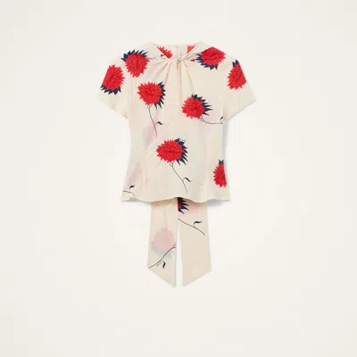 La Doublej Chignon Top In Multi
