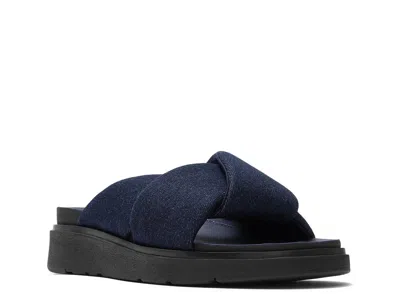 Fitflop Gen Ff Folded Denim In Blue