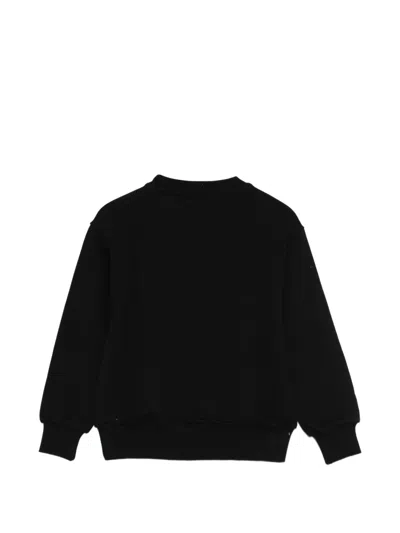 Msgm Logo Sweatshirt In Black