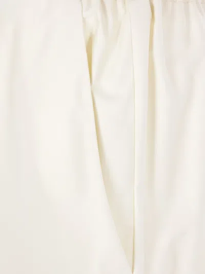Dušan Elasticated Trousers In White