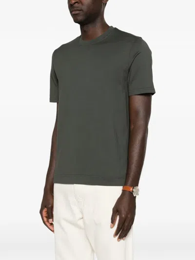 Fedeli Extreme Cotton T-shirt In Blue