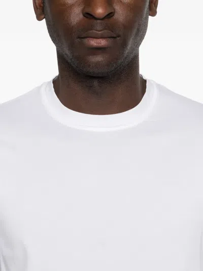 Fedeli Crew-neck T-shirt In White