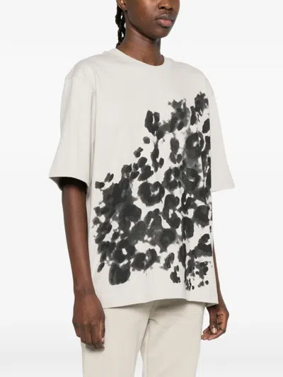 Adidas By Stella Mccartney Patterned T-shirt In White