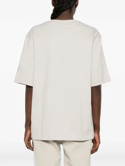 Adidas By Stella Mccartney Patterned T-shirt In White