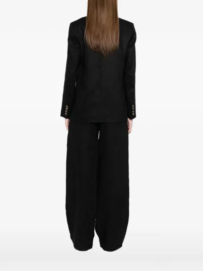 Jcsophie Linda Buttoned Jacket In Black